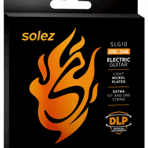 ENCORDOAMENTO SOLEZ PARA GUITARRA CALIBRE 0.010 DLP - SLG10