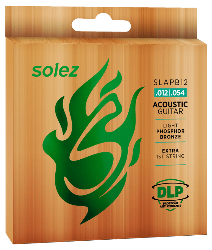 ENCORDOAMENTO SOLEZ PARA VIOLÃO P. BRONZE 0.012 - SLAPB12