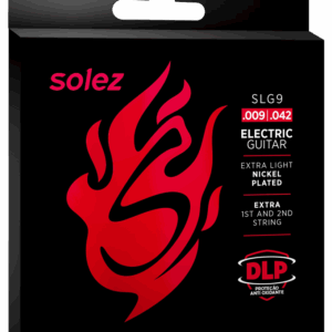 ENCORDOAMENTO SOLEZ PARA GUITARRA CALIBRE 0.009 DLP - SLG9